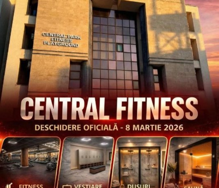 Se deschide o nouă sală de fitness modernă, la Călărași. Central Fitness își așteapăt primii clienți