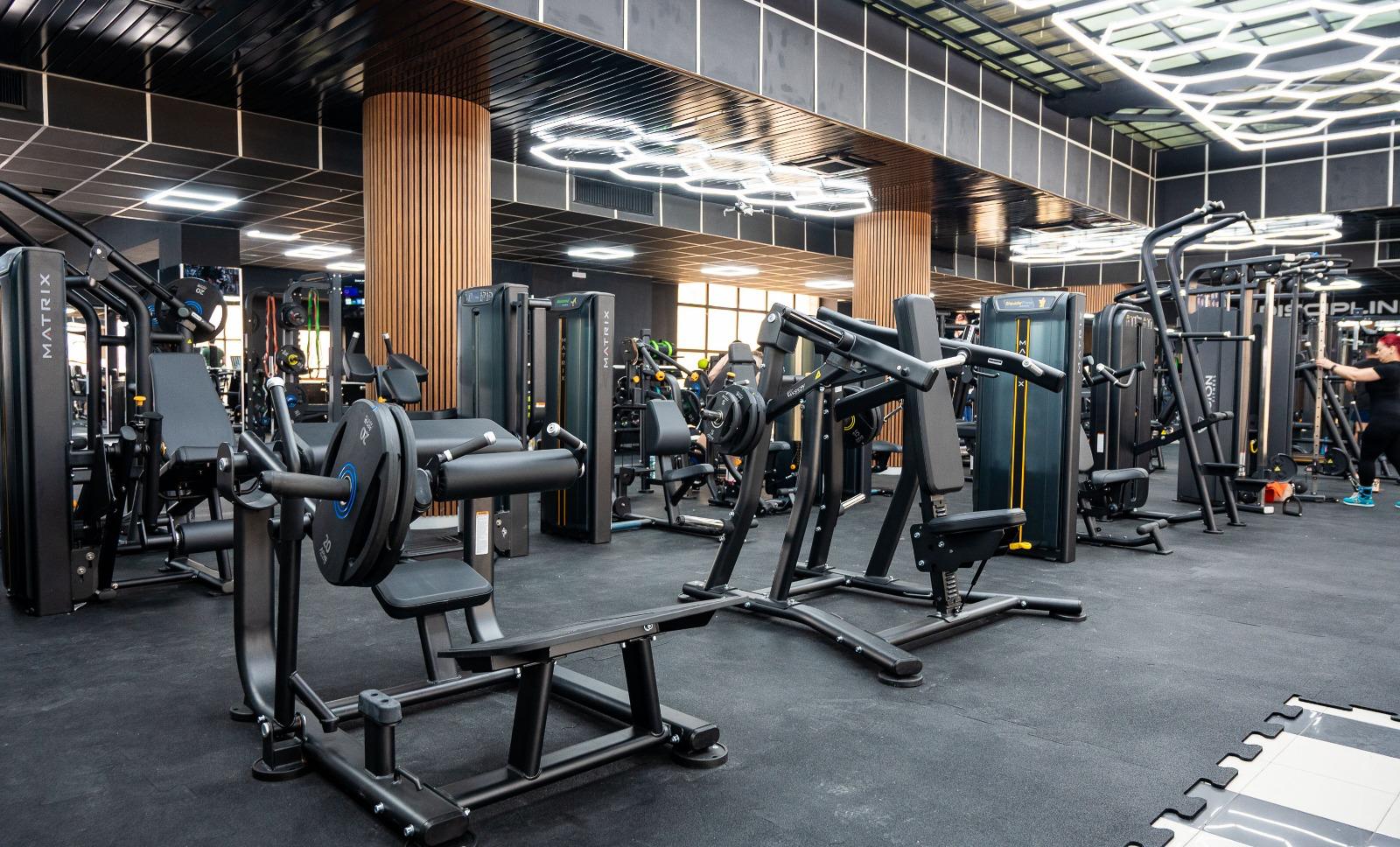 Antrenament de forță la Central Fitness